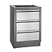 Napoleon IM-2DC-CN Oasis Two Drawer Cabinet Outdoor Kitchen Component, Grey