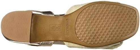 Aerosoles Women's Down TIME Sandal, GOLD COMBO, 6.5 M US | Image 3