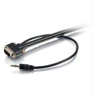 15ft Select Vga Plus 3.5mm A-v Cable M-m Audio-Video Monitor Cable Constructed Usi -