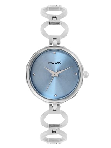 FCUK Analog Blue Dial Womens Watch-FK00027I (B0CMJ1CJ54) Amazon Price History, Amazon Price Tracker