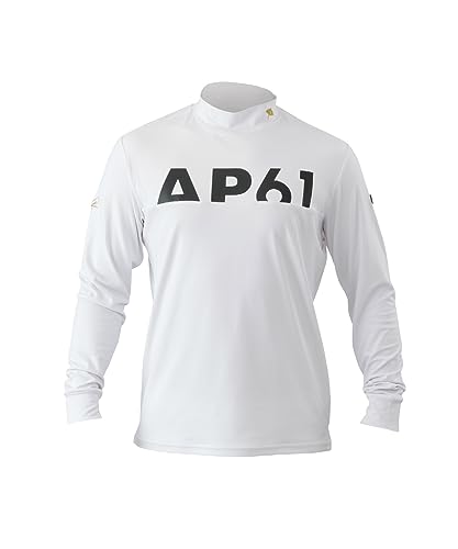 [アーノルドパーマー] ゴルフウェア 長袖シャツ メンズ BKチェストロゴモックネック長袖シャツ AP220202A08 WH L