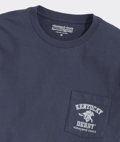 vineyard vines Men's Kentucky Derby Varsity Text Long-Sleeve Pocket Tee4
