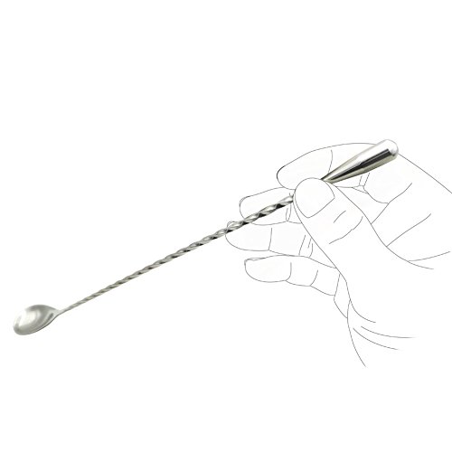 image for GFDesign 15.7“ Extra Long Cocktail Mixing Spoon Set Food-Grade 18/8 