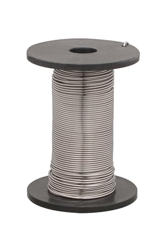 Eisco Labs Nichrome Resistance Wire, 90ft Reel, 20 Gauge SWG - 19 AWG - 0.036