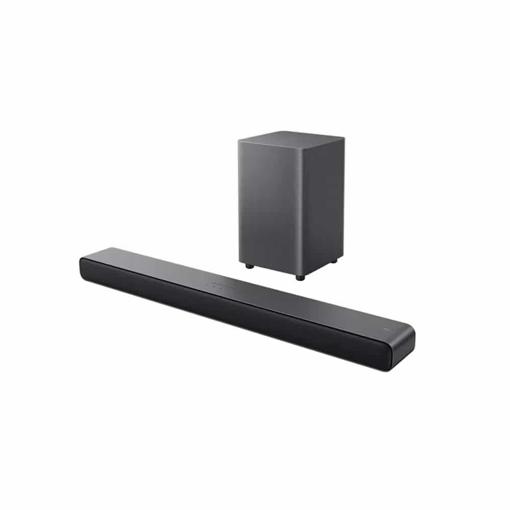 TCL Barra de sonido S55HK 2.1 canales 220 vatios cine en casa expansión Dolby Atmos DTS Virtual:X subwoofer inalámbrico control remoto Bluetooth 5.3