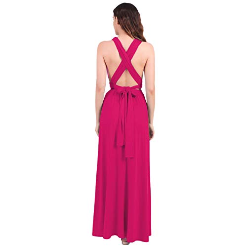 Image of Women Transformer Multi Way Bandage Dress Convertible Bridesmaid Gown