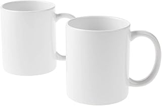Cricut Ceramic Mug Blank, White - 12 oz/340 ml (2 ct)