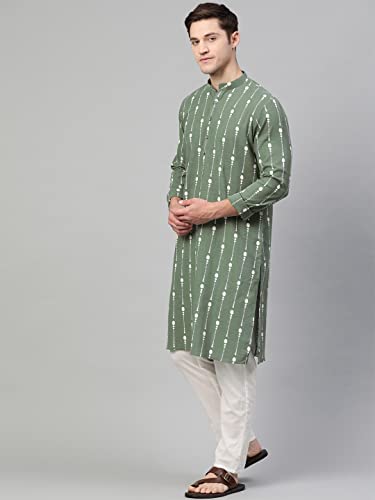 Image of See Designs Men Cotton Regular Kurta