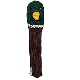 Sunfish Animal Knit Wool Fairway Golf Headcover Mallard Duck
