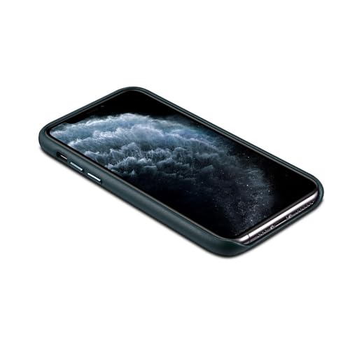Coque rouge iPhone 14 cuir de mouton pour le quotidien
