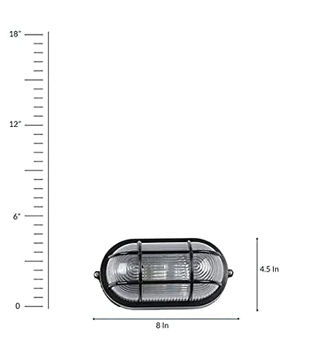 Image of Outdoor Waterproof PVC Bulkhead Elevation Light