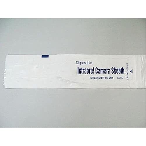 500 Pieces Intraoral Dental Camera Sleeve Sheath Cover For 5.0 Mega Pixels 6 Led #TOP1