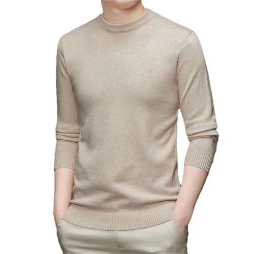 Jegsnoe Men's Crewneck Long Sleeved Sweater