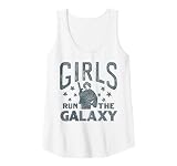 Womens Star Wars Princess Leia Girls Run The Galaxy Disney+ Tank Top