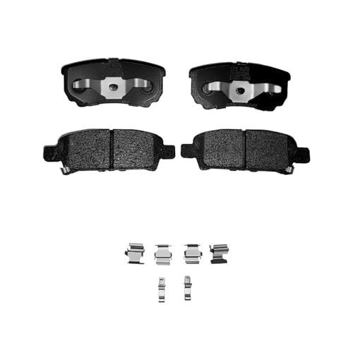 PM Auto Rear Ceramic Brake Pad Compatible With 2007-2017 Jeep Compass