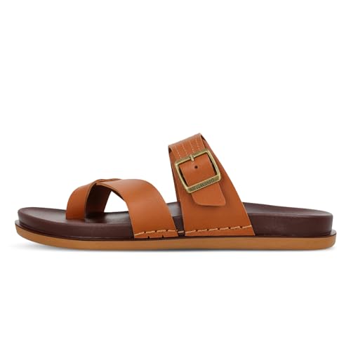 Image of WALKAROO Comfort Sandal For Men's|CloudStep Dual-Density PU Sole - Ultimate Comfort|Stylish Casual Wear|WE1353