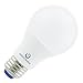 Green Creative 97732 A19 Omnidirectional LED Lamp 6 Watt E26 Medium Base 450 Lumens 80 CRI 3000K Soft White Titanium Series