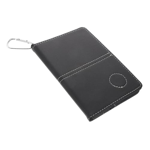 Yardwe Multiple Uses Scorebook Elegant Design Portable for Golfing Practice Training Pencil