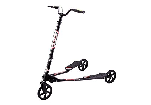 Umit Cruiser 5 Patinete 3 Ruedas, Juventud Unisex, Negro