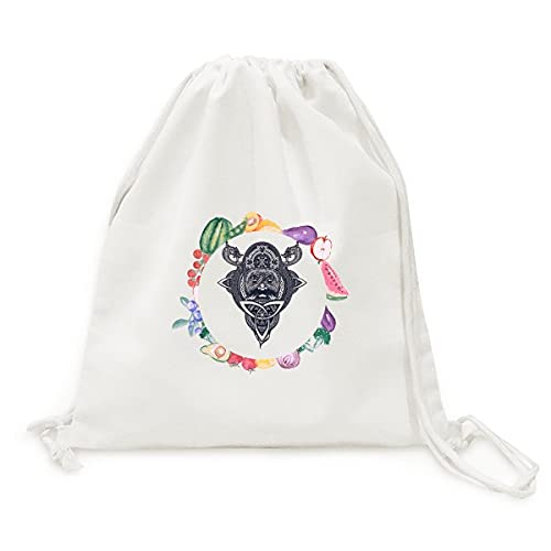 Beauty Gift la tête de dragon chinois sac pliable pour les fruits