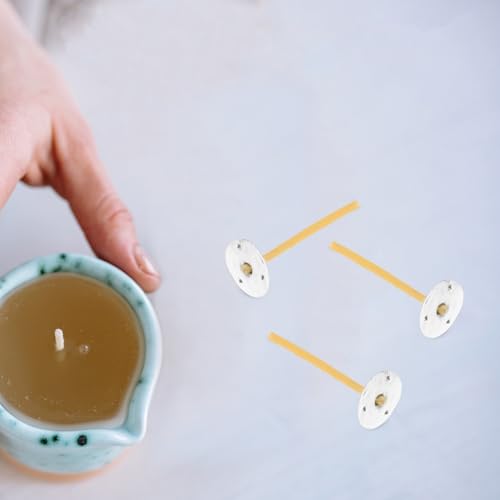 Homoyoyo 100pcs mechas para hacer velas natural miniatura 6
