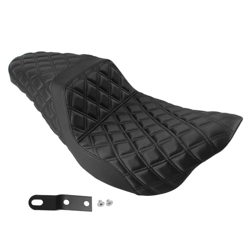 Motos asiento doble para Touring Electra Glide 2008-2023 negro 4