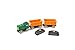 Hape Railway Diesel Freight Train| Freight Wagons with Loads Magnetic Connection Train for Kids