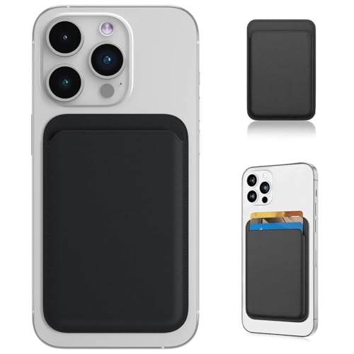 Ya en manzanajugosa.com: JEYORZY 1 Pcs Cartera Tarjetero Magnético para Magsafe Wallet Compatible con iPhone 15/14/13/12 Pro/MAX/Plus/Mini, Funda para Tarjetas de Crédito RFID, Soportes para Tarjetas de Teléfono Celular