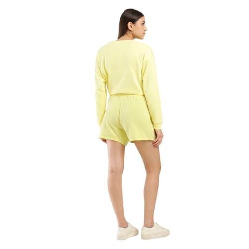 Image of Women's Mid Rise Blue Regular Fit Shorts