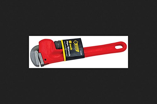 Steel Grip Pipe Wrench 8 in. Cast Iron 1 pc.