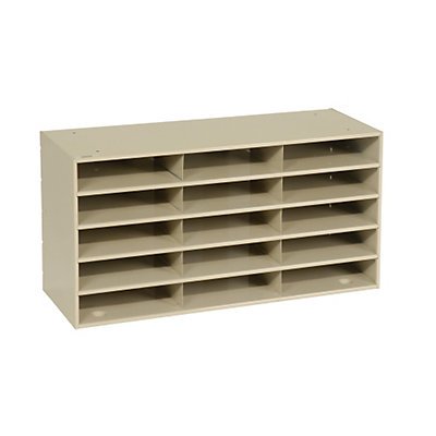 DURHAM Steel Literature Organizer - 33-3/4 x11-5/8 x17-3/4