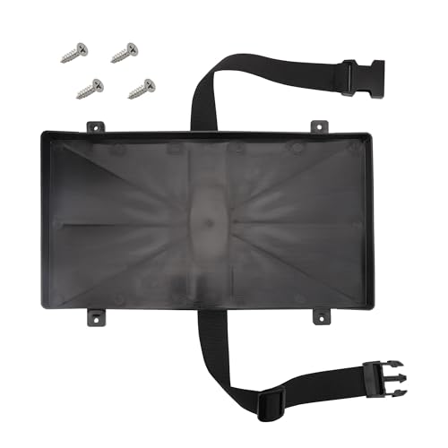 NSBGPSD Group 27 Battery Tray for Automotive Marine Rv Boat Battery Tray Series With Strap Battery Tray for Boat (27 Series)