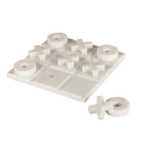 Tablero de Juego Tic Tac Toe de Mármol Natural miniatura 3