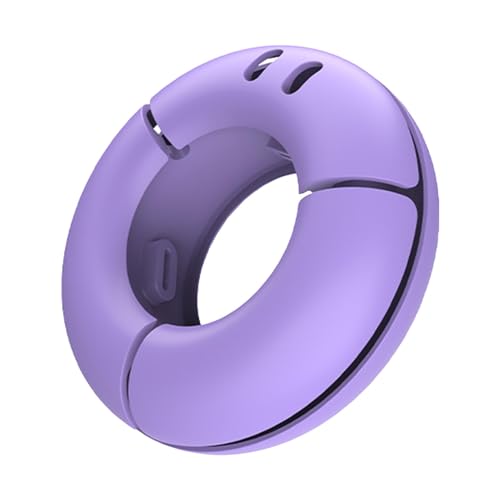 Caja de cable - Organizador creativo para cables - Funda para cables con cabezal magnético | Soporte de cable de donut de silicona, organizador de cables portátil, gadgets para el hogar