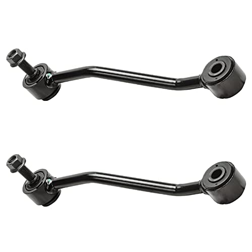 Image of Detroit Axle - 4WD Shocks Kit for Ford 1995-2001 Explorer 1997-2001 Mercury Mountaineer Shock Absorbers Assembly Sway Bar End Links 1998 1999 2000 Front and Rear Replacement - 8pc Set