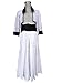 Mtxc Hommes Bleach Cosplay Espada No.6 Grimmjow Jeagerjaques Taille XX-Small Blanc