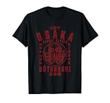 Osaka Japón Takoyaki Dotonbori Octopus Gráfico Japonés Camiseta