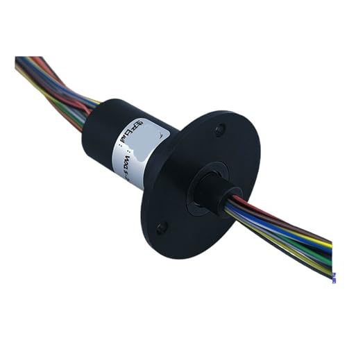Collecteur tournant 24 voies 2A WX15-24PS avec bride capsule de 15,5 mm