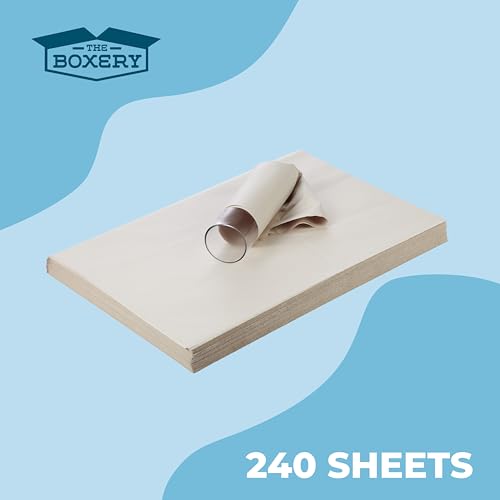 The Boxery Newsprint-Packing Paper Sheets for Moving (240 Sheets) 20\"x 30\"|Wrapping Paper, Newsprint Paper, Shipping & Moving Supplies, Packing Materials, Paper Wrap