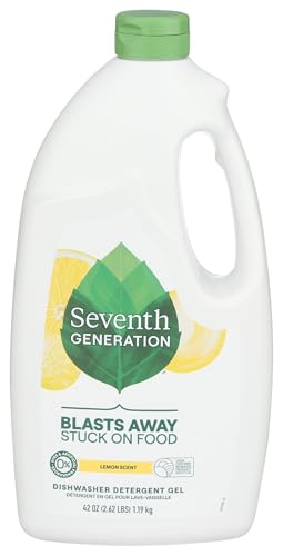 Image of Seventh Generation Automatic Dishwashing Gel Lemon Scent -- 42 fl oz