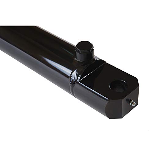 Magister Hydraulics Double Acting Hydraulic Cylinder - Tang Universal Hydraulic Cylinder 2.5" Bore, 22 inch Stroke Tang Style (2.5x22)