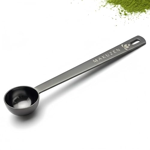 MAKUZEN Matcha Measuring Spoon 1g for a perfect matcha serving size- 304 Stainless Steel Tea, Coffee Scoop, Chashaku Alternative, Matcha Accessories, Tea Ceremony