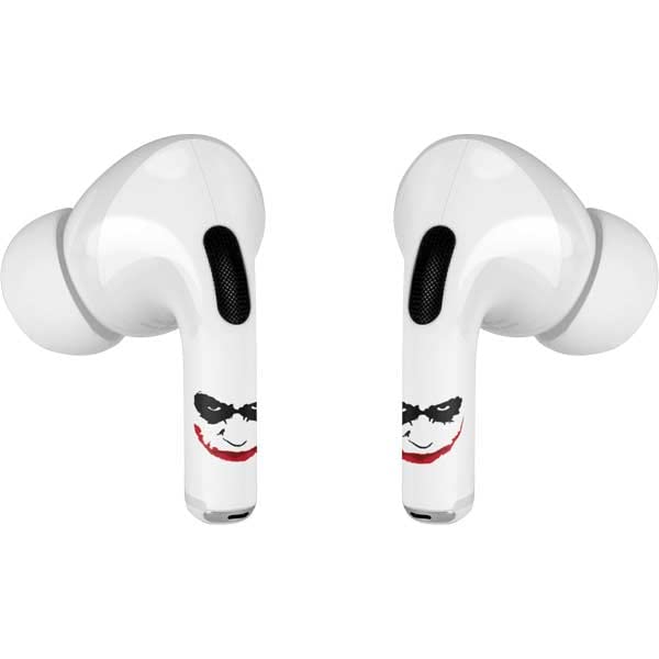 Skinit Decal Audio Skin Compatible with Apple AirPods Pro (2rd Gen, 2022) - Officially Licensed Warner Bros Joker Outline Design