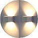 Produktbild Topmo-plus 2er Pack 7W LED Wandleuchten Wandlampen hochwertige Aluminum Flurlampe Up und Down Design 3000K Warmweiß 770LM (weiß)