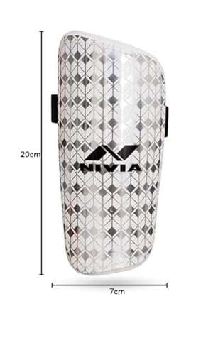 Nivia EVA Foam Classic Football Guard for Youth and Adults (Multicolor, Medium) | for Football Games Matches, Training | Light Weight & Breathable 6 31 3+Nkl2mL