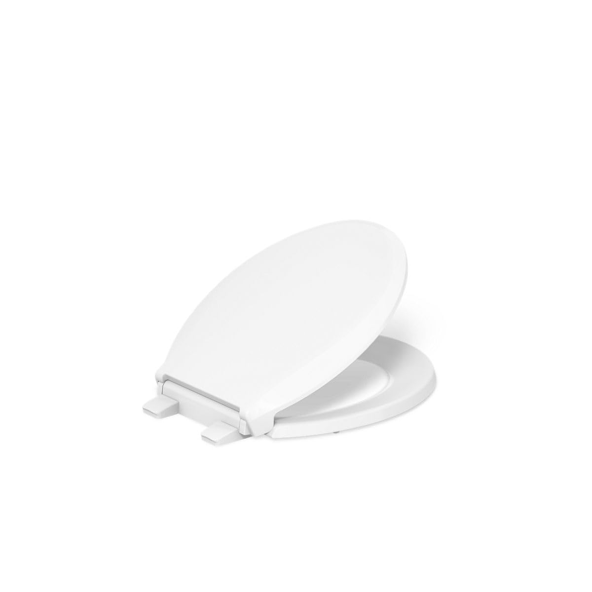 KOHLER Cachet Nightlight Round Toilet Seat Soft Close, ReadyLatch®, White