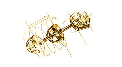 Wellingsale 14K Yellow Gold Polished Bowtie Stud Earrings With Screw Back #TOP3