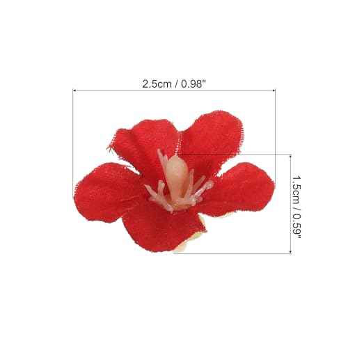 PATIKIL 0.98" Artificial Cherry Blossom Flower Heads - Image 2