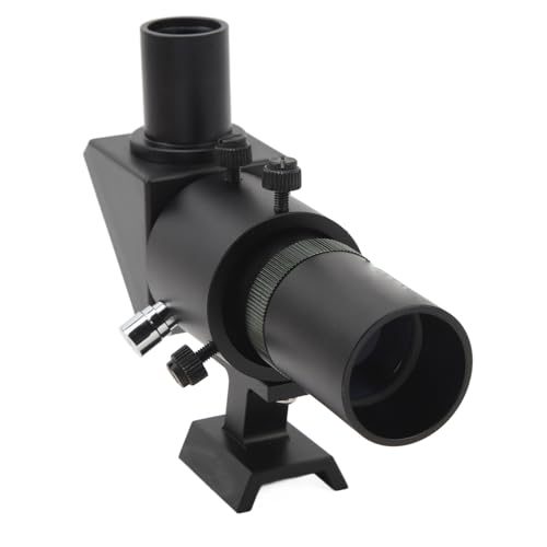 Buscador de telescopio 6x30 de 120mm con imagen derecha y soporte