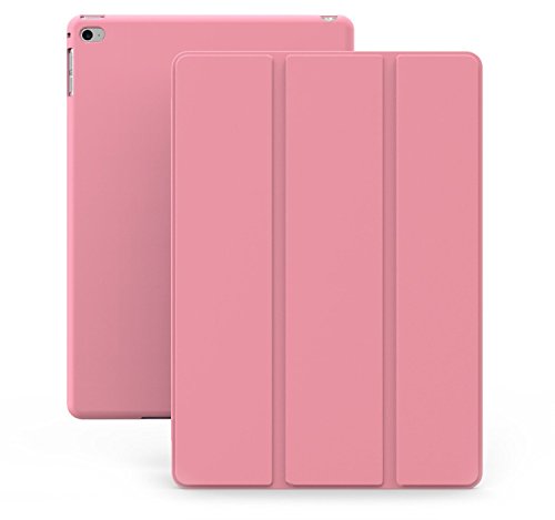 KHOMO iPad Mini 4 Case - Dual Series - Ultra Slim Pink Cover with Auto Sleep Wake Feature for Apple iPad Mini 4th Generation Tablet